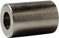 SPACER, 1&quot; OD, 1&quot; LONG, FOR 1/2&quot; SCREW SIZE 18-8 STAINLESS